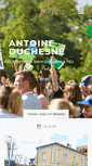 Mobile Screenshot of antoineduchesne.com